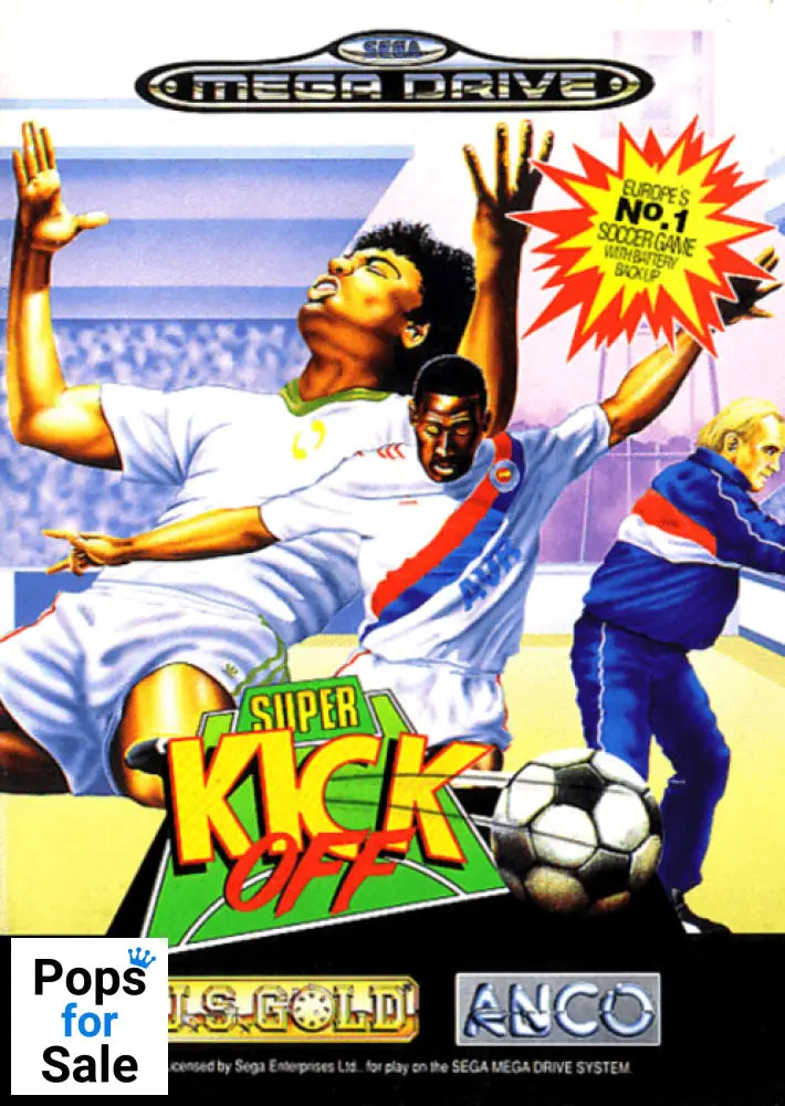 Super Kick Off for Sega Mega Drive (MD)