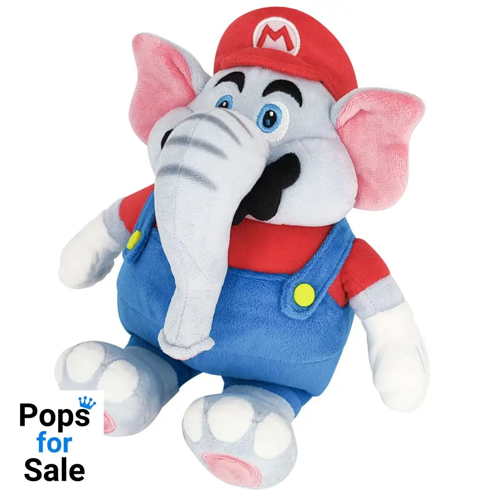 Super Mario Bros. Wonder Plush Figure Mario Elefant 27 cm Plushes