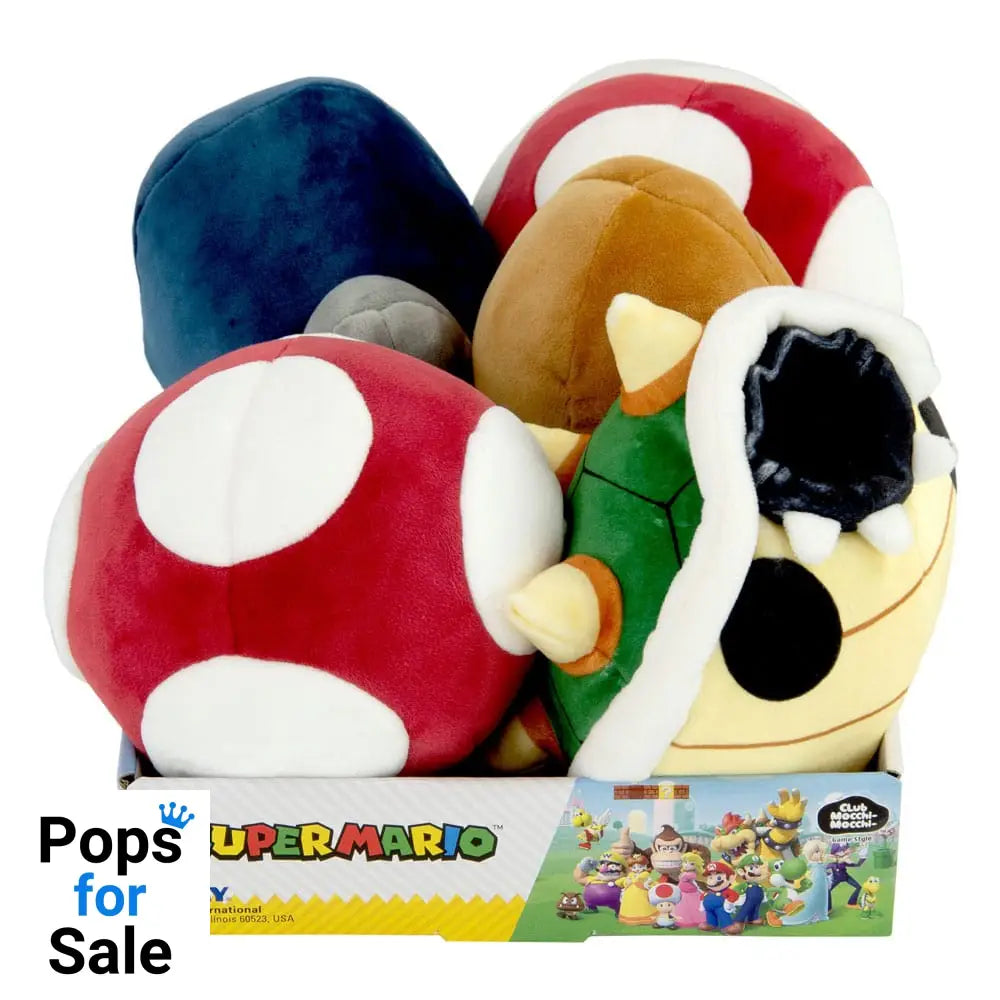 Super Mario Mocchi-Mocchi Junior Plush Figures Wave 11 15 cm Assortment (5)