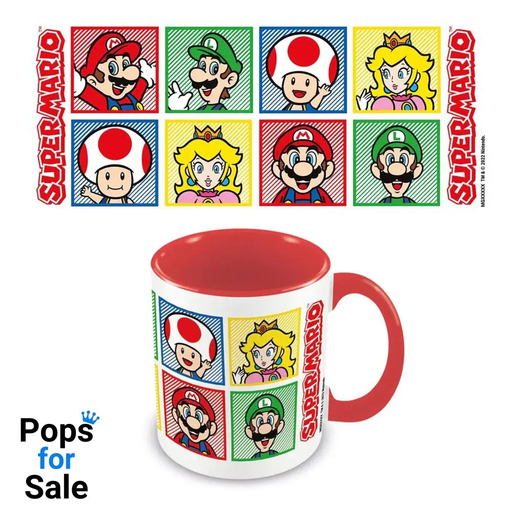 Super Mario Mug Characters Cups & Mugs