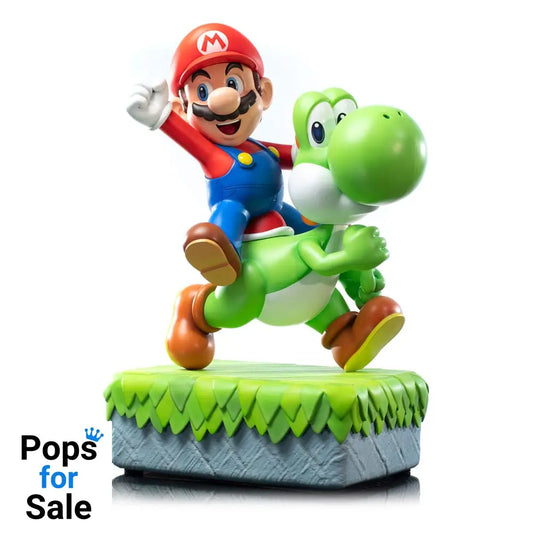 Super Mario Statue Mario & Yoshi 48 cm