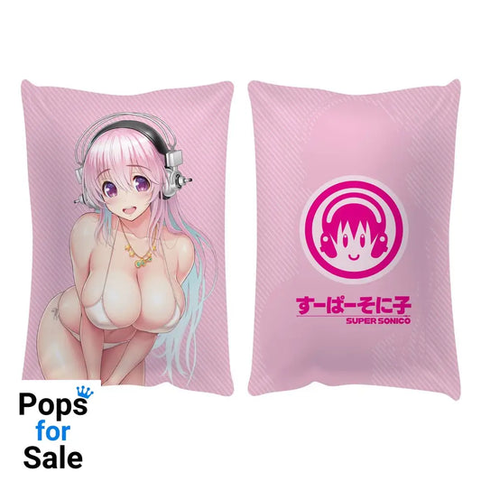 Super Sonico Pillow Super Sonico Swimsuit Version 50 x 35 cm