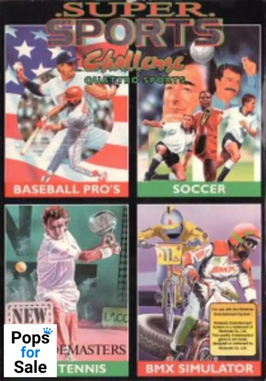 Super Sports Challange for Nintendo Entertainment System - (NES)