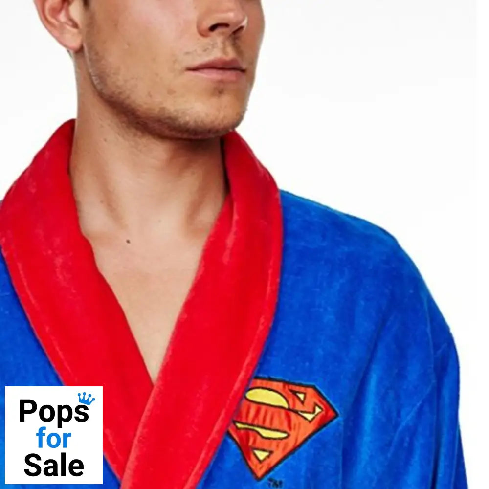 Superman: Adult Fleece Hoodless Robe