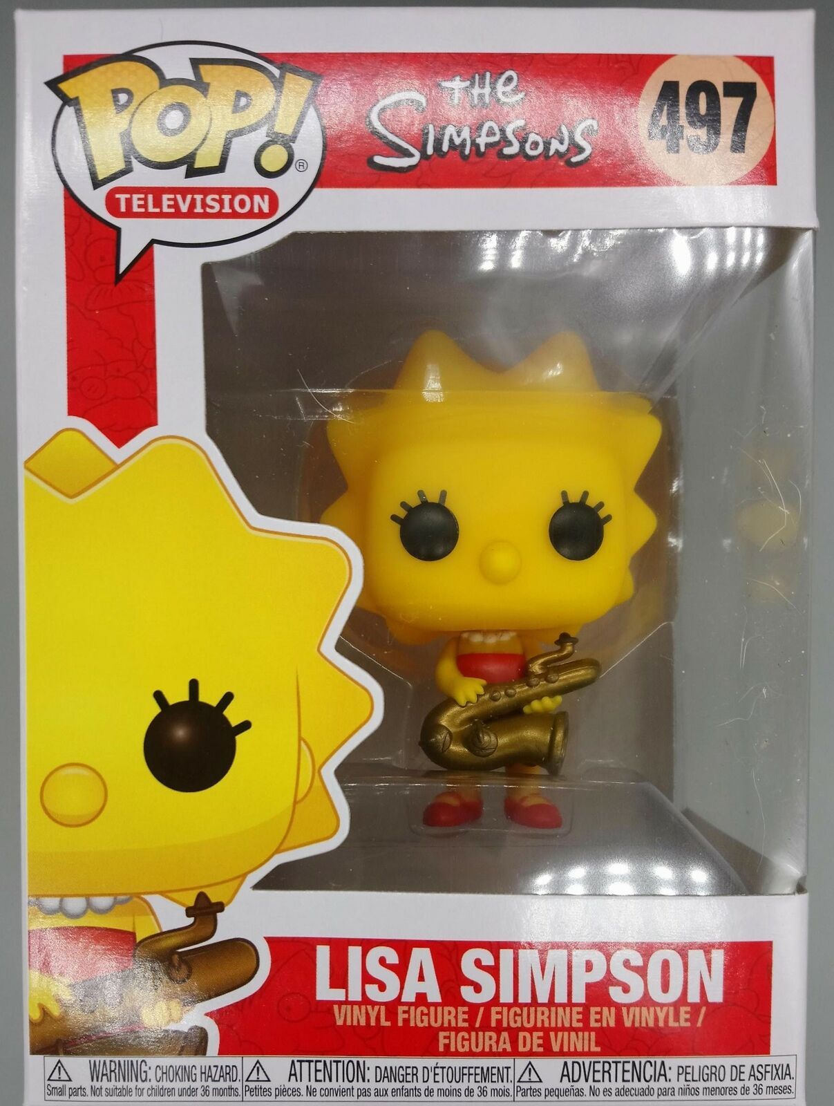 497 Lisa Simpson with Saxophone - The Simpsons Funko POP