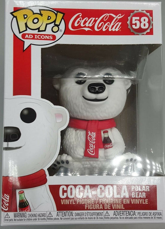 #58 Coca-Cola (Polar Bear) - Ad Icons Funko POP