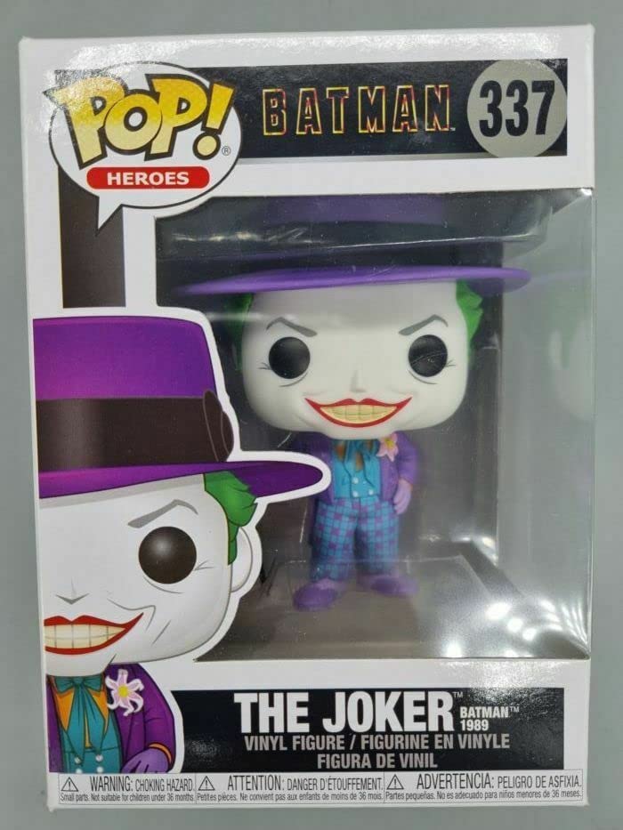 337 The Joker - DC - Batman 1989 - Funko POP - Box Damaged