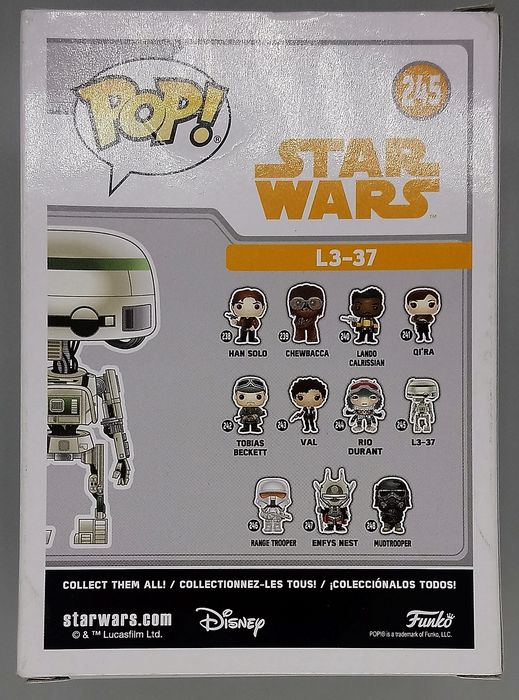 #245 L3-37 - Star Wars - Solo - Box Damaged Funko POP