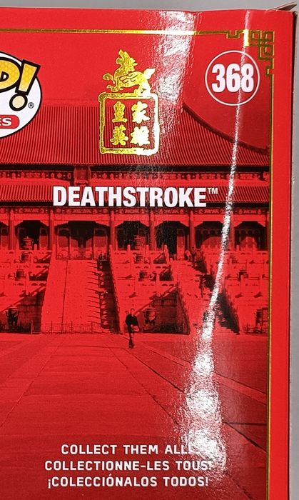 368 Deathstroke - DC Imperial Palace - 2021 Con Funko POP - Box Damaged