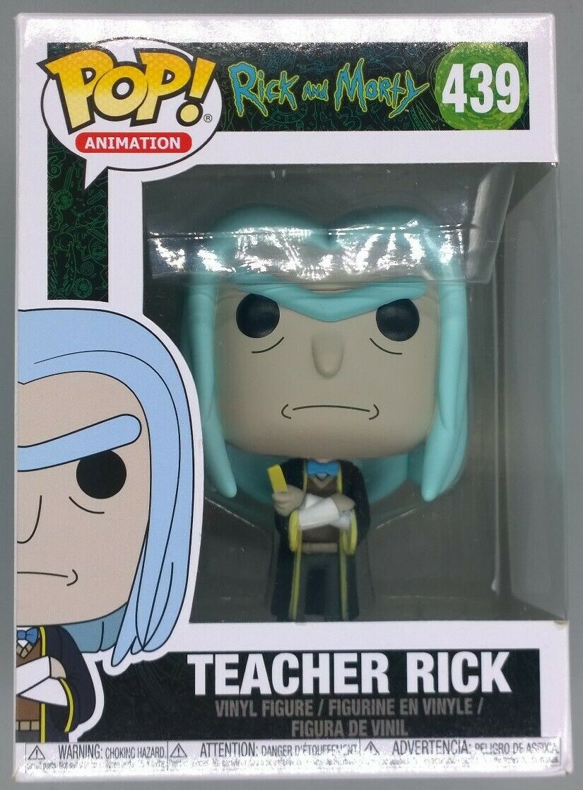 439 Teacher Rick - Rick and Morty Funko POP
