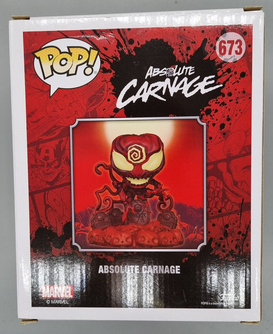 673 Absolute Carnage - Deluxe - Marvel - Exclusive Funko POP
