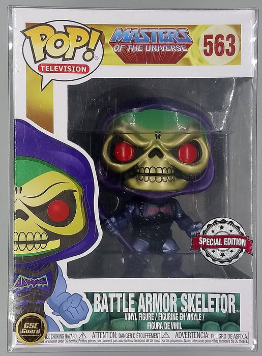 #563 Battle Armor Skeletor - Metallic - MOTU Funko POP