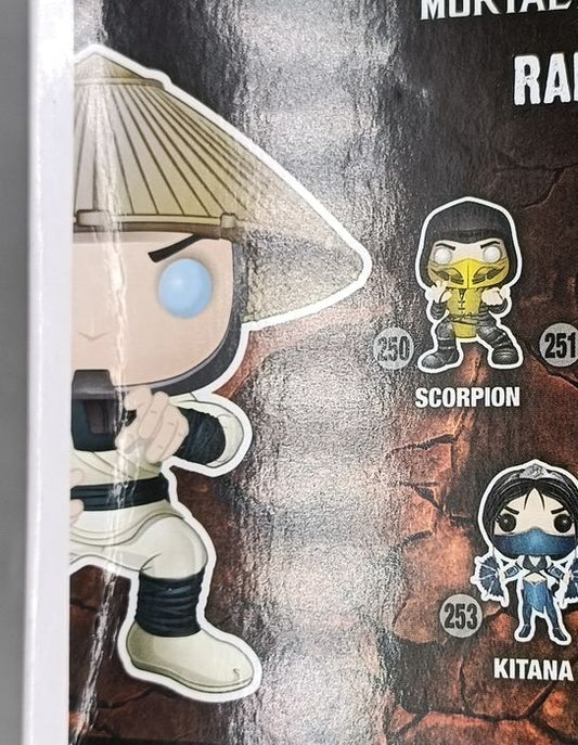 254 Raiden - Mortal Kombat X - Box Damaged Funko POP