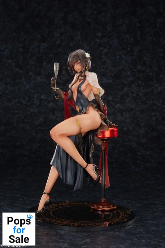 Taimanin RPGX Statue 1/6 Adult Yukikaze Night Party Dress Ver. 26 cm