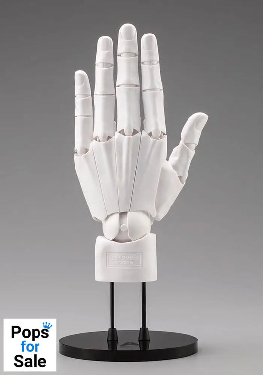 Takahiro Kagami PVC Artist Support Item Hand 1/1 Model Men /L White 22 cm