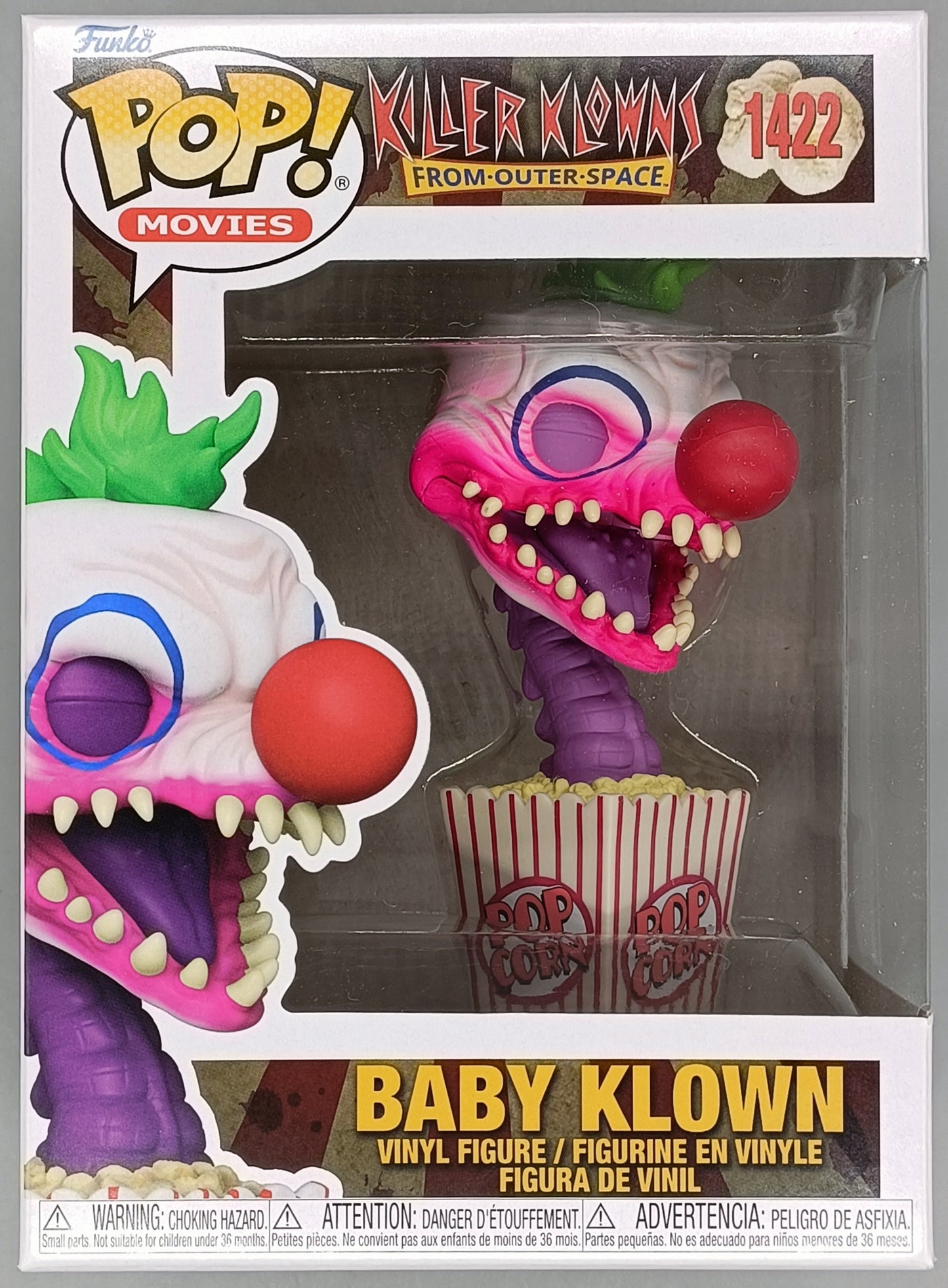 #1422 Baby Klown - Killer Klowns from Outer Space - Brand New Funko POP in Protector