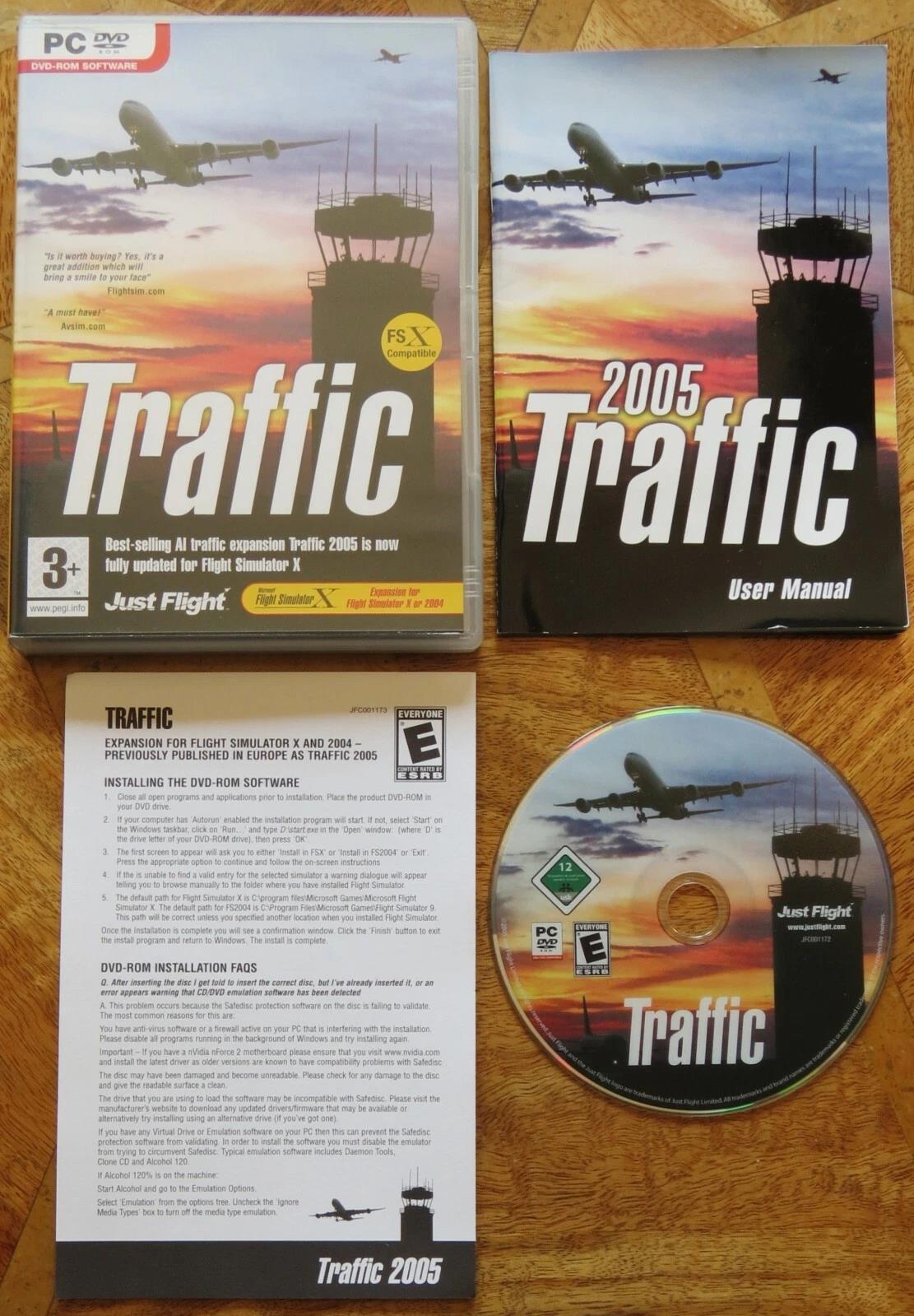 Traffic for FSX Microsoft Flight Simulator X for Microsoft Windows
