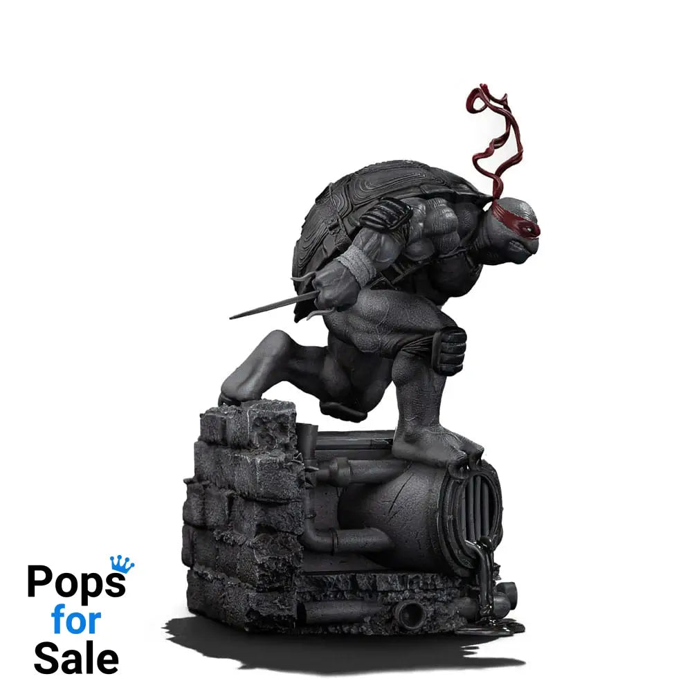 Teenage Mutant Ninja Turtles Art Scale Statue 1/10 Raphael Black and White Variant 26 cm heo exclusive