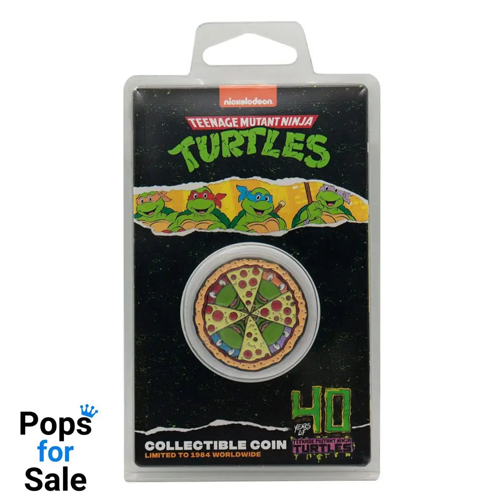 Teenage Mutant Ninja Turtles Collectable Coin 40th Anniversary Limited Edition