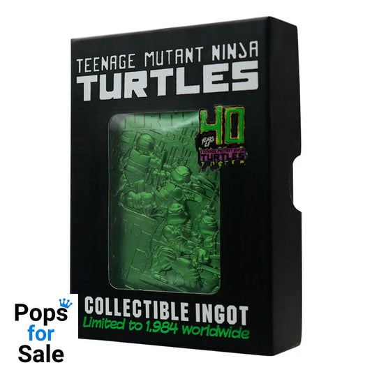 Teenage Mutant Ninja Turtles Ingot 40th Anniversary Green Limited Edition
