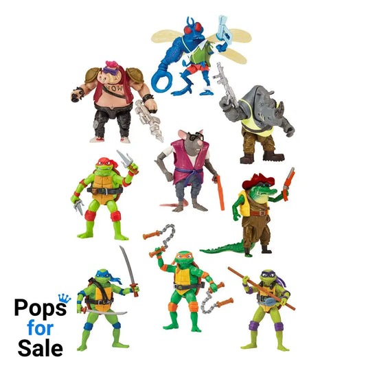 Teenage Mutant Ninja Turtles: Mutant Mayhem Action Figures 10 cm Basic Assortment (12)