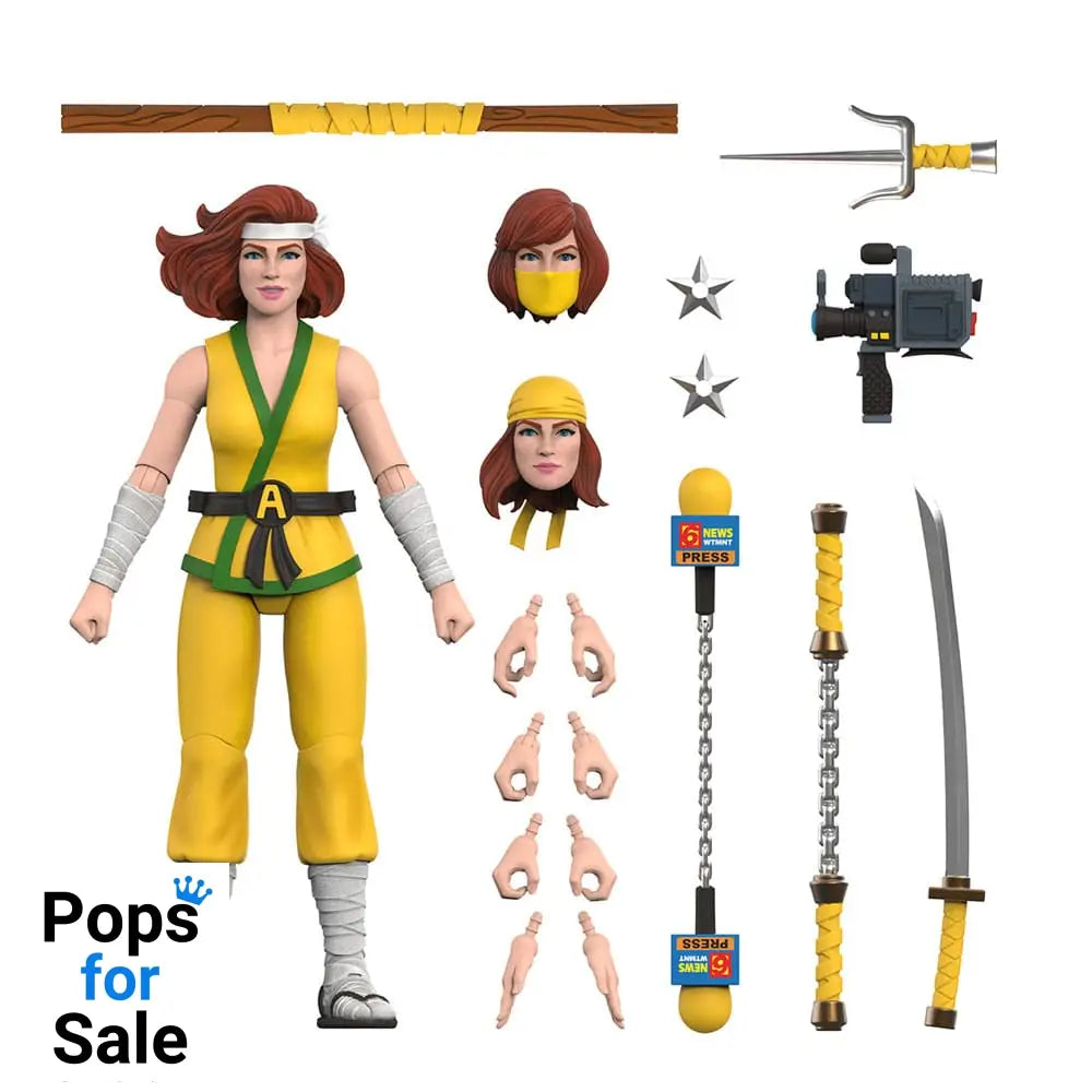 Teenage Mutant Ninja Turtles Ultimates Action Figure Ninja April 18 cm