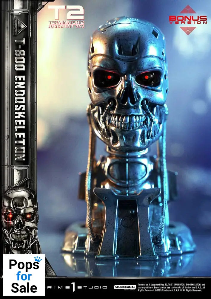 Terminator 2 Museum Masterline Series Statue 1/3 Judgment Day T800 Endoskeleton Deluxe Bonus Version 74 cm Statues