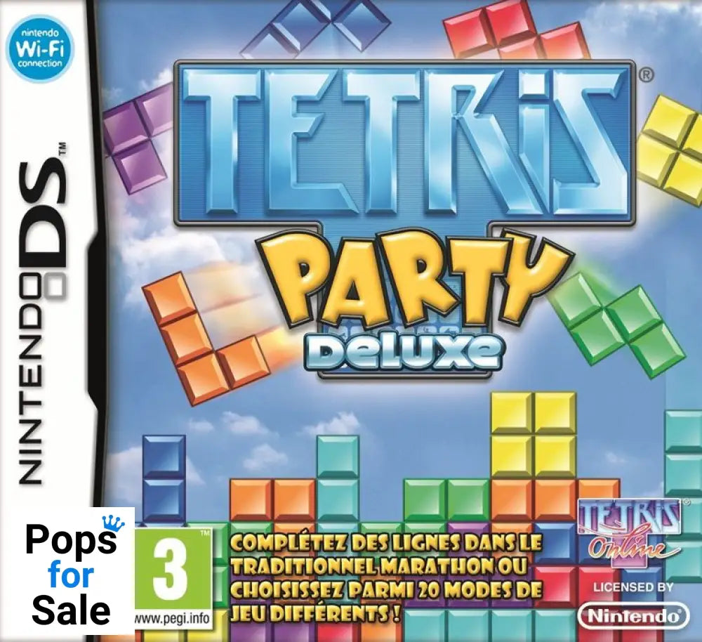 Tetris Party Deluxe for the Nintendo DS/3DS