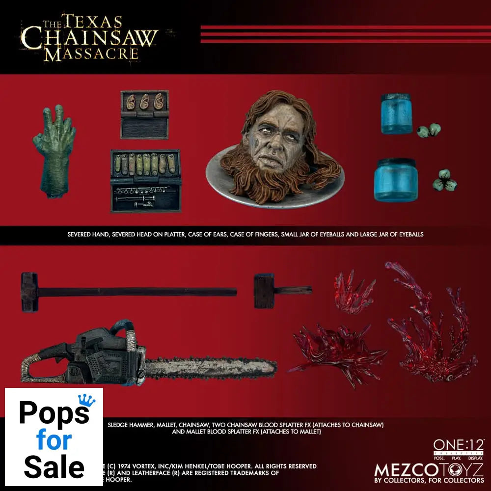 Texas Chainsaw Massacre (2003) Action figure 1/12 Leatherface 17 cm