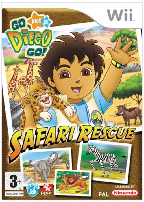 Go Diego Go: Safari Rescue for Nintendo Wii