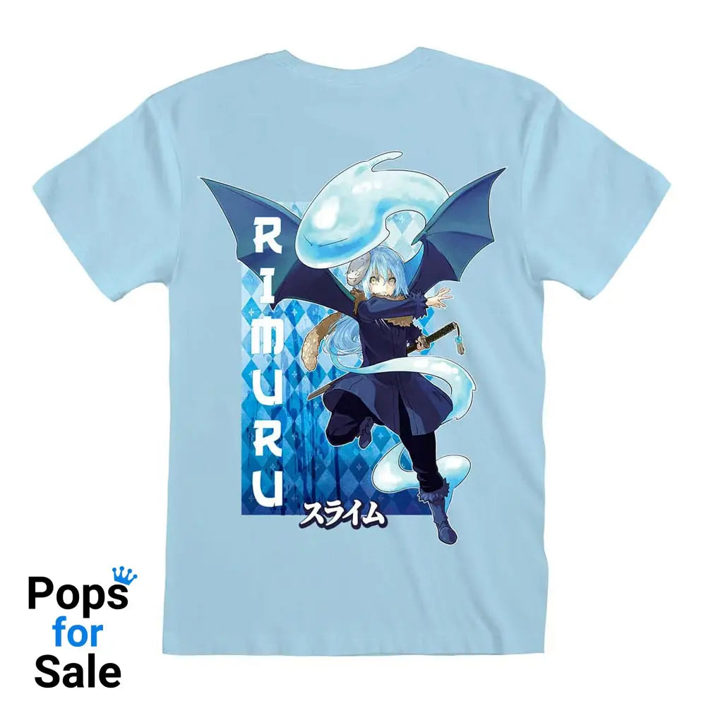 That Time I Got Reincarnated as a Slime T-Shirt Rimuru Back Print Size L