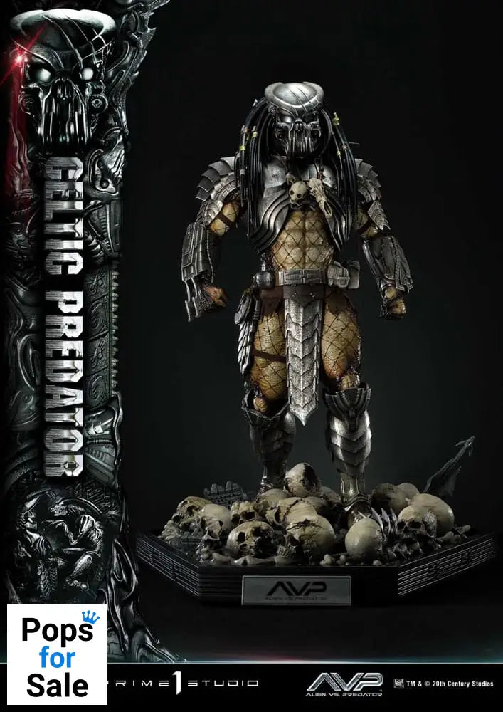 The Alien vs. Predator Museum Masterline Series Statue 1/3 Celtic Predator Bonus Ver. 95 cm Statues