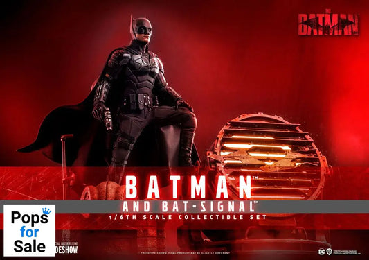 The Batman Movie Masterpiece Action Figure 1/6 Batman with Bat-Signal 31 cm