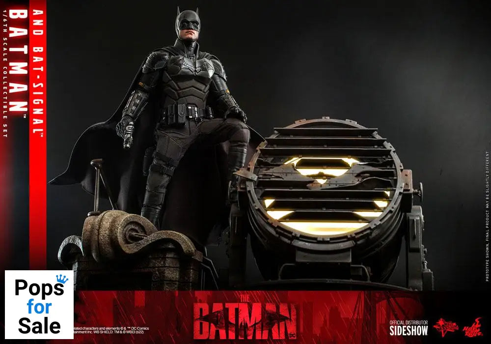 The Batman Movie Masterpiece Action Figure 1/6 Batman with Bat-Signal 31 cm