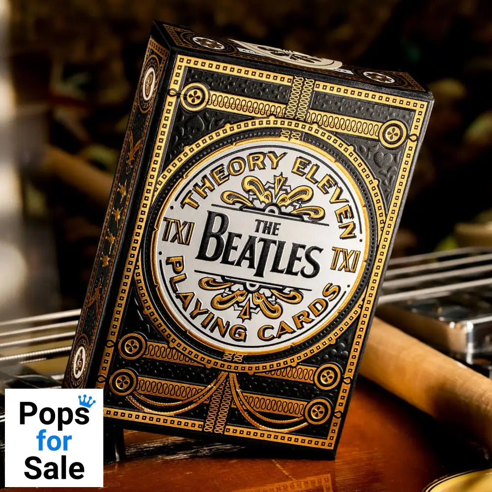 The Beatles Playing Cards Black Special Edition Playing cards