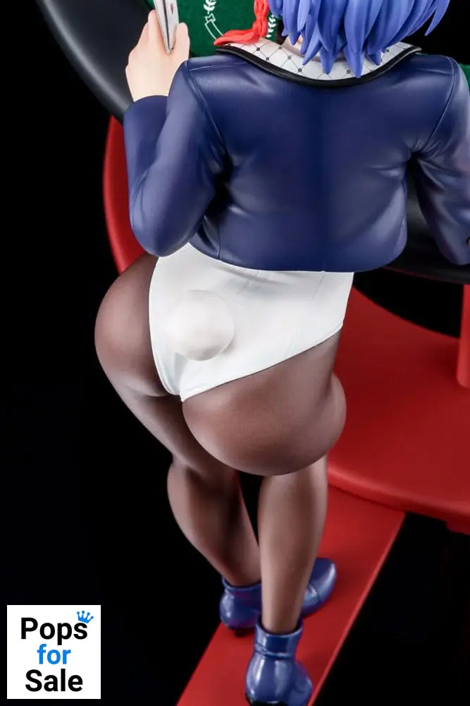 The Demon Sword Master of Excalibur Academy Statue 1/6 Sakuya Sieglinde wearing lapis lazuli blue bunny costume with