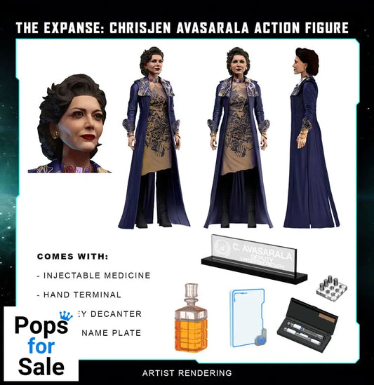 The Expanse Action Figure Chrisjen Avasarala 20 cm