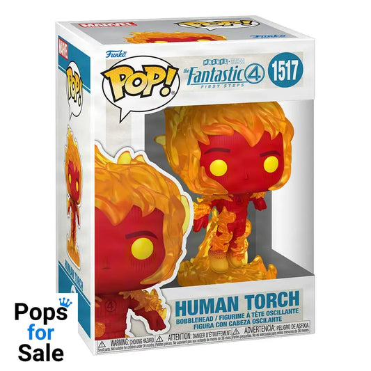 The Fantastic Four: First Steps POP! Marvel Vinyl Figure Human Torch 9 cm