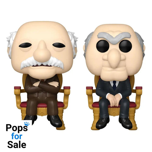 The Muppets POP! Television Vinyl Figures 2-Pack Waldorf & Statler 9 cm
