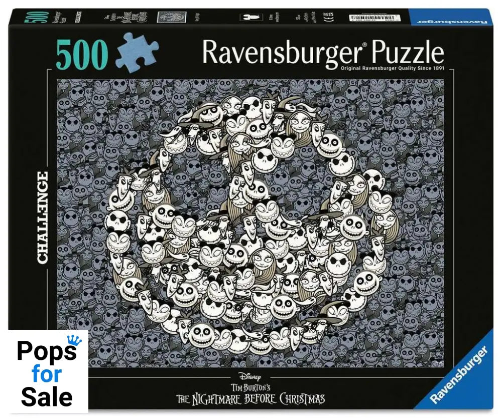 The Nightmare Before Christmas Challenge Jigsaw Puzzle King of Fright (500 pieces) Puzzles