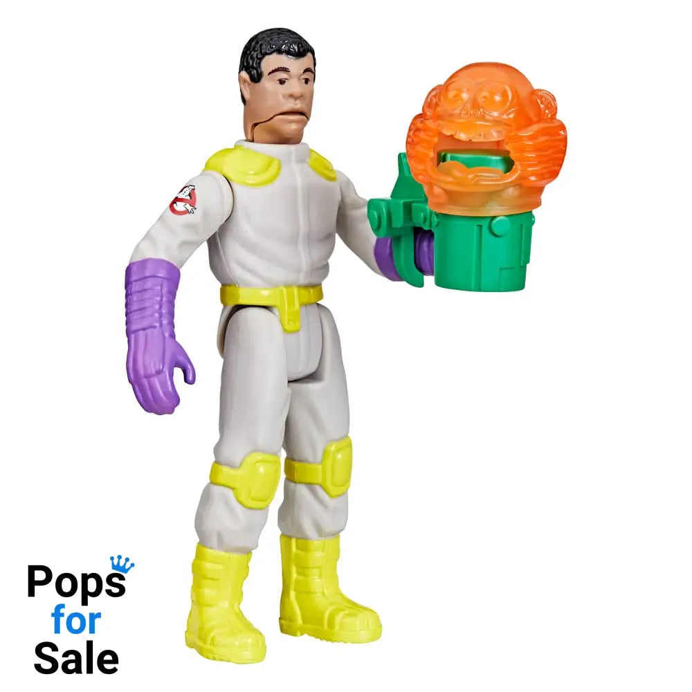 The Real Ghostbusters Kenner Classics Action Figure Winston Zeddemore & Scream Roller Ghost