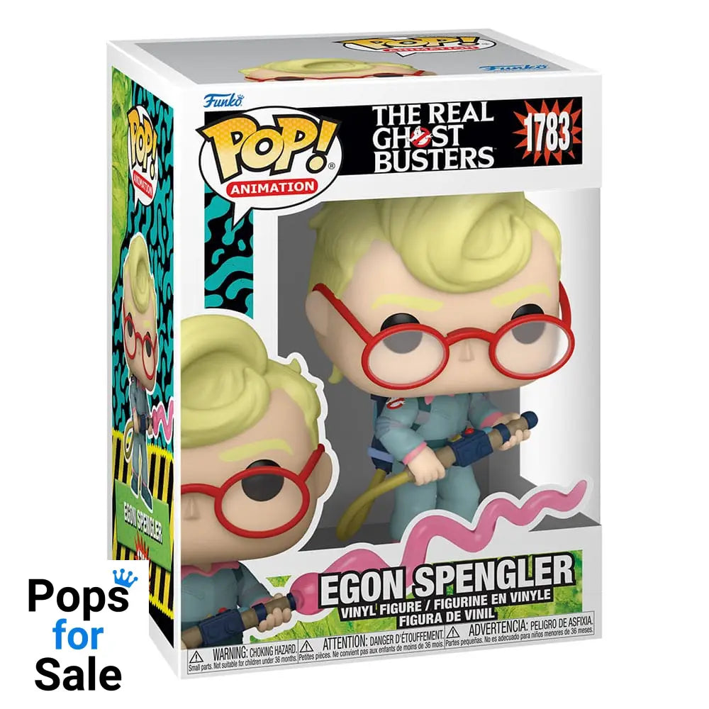 The Real Ghostbusters POP! Plus Animation Vinyl Figures Egon Spengler 9 cm