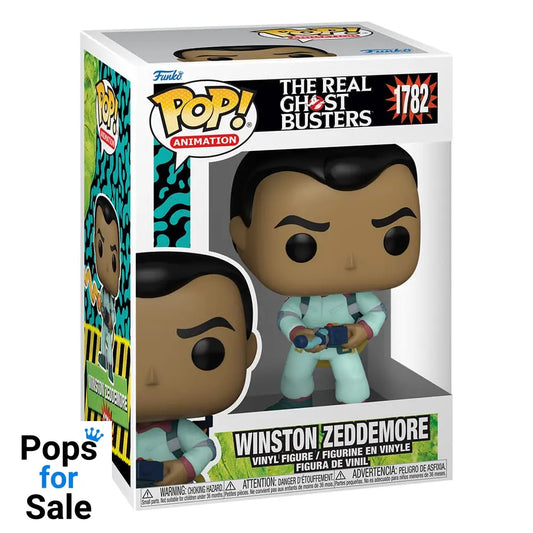 The Real Ghostbusters POP! Plus Animation Vinyl Figures Winston Zeddemore 9 cm