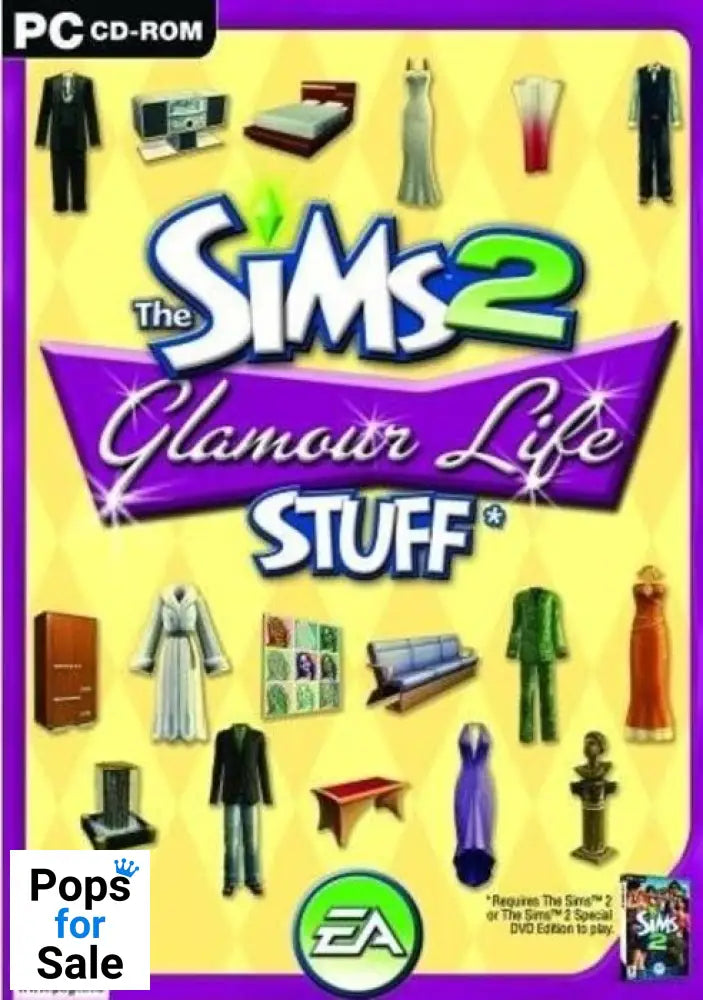 The Sims 2: Glamour Life Stuff (PC CD)