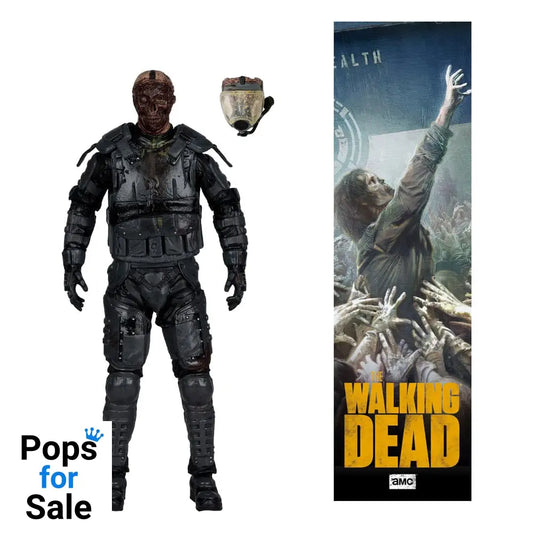 The Walking Dead Action Figure Gas Mask Zombie (Season 4) 13 cm