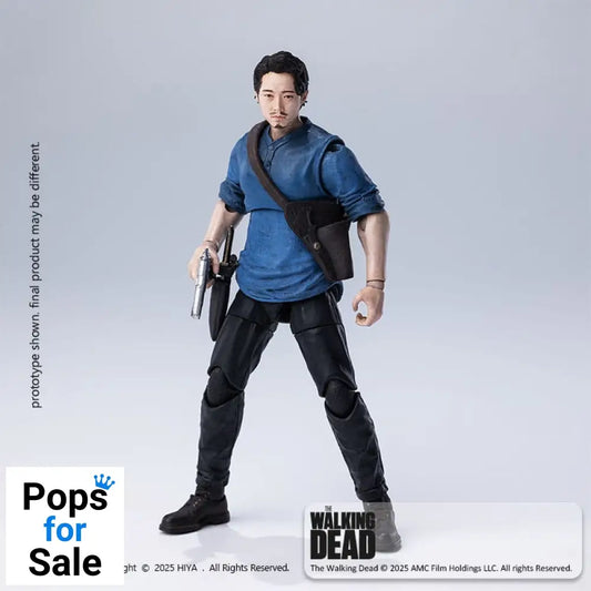 The Walking Dead Exquisite Mini Series Actionfigur 1/18 Glenn 11 cm