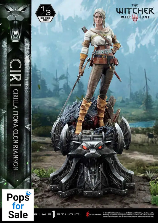 The Witcher 3: Wild Hunt Museum Masterline Statue 1/3 Wild Hunt Ciri Fiona Elen Riannon 81 cm