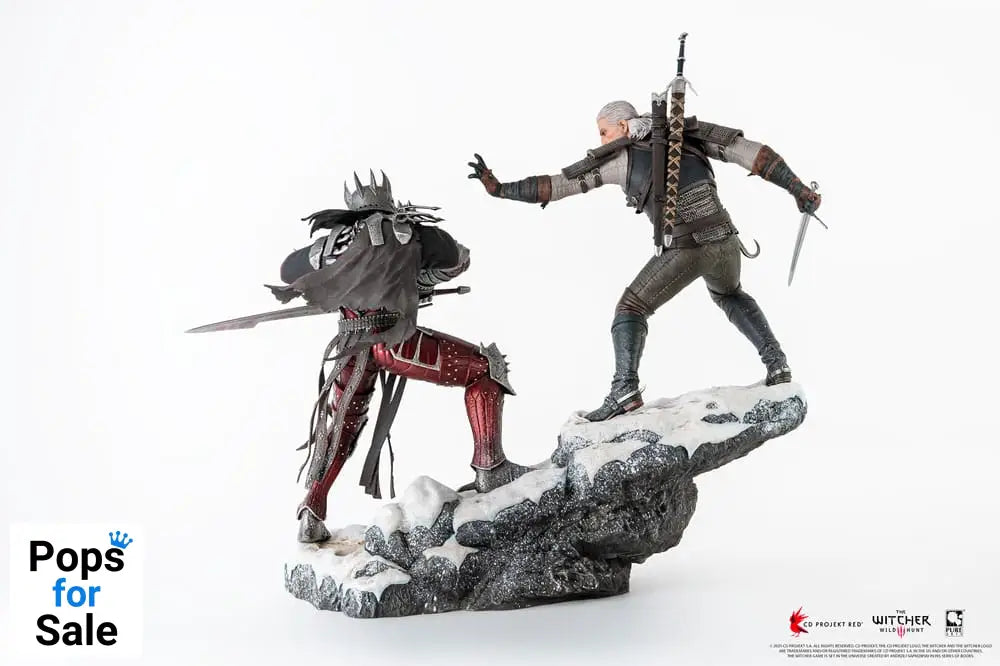The Witcher 3: Wild Hunt Statue 1/6 Diorama Geralt vs Eredin 50 cm Statues