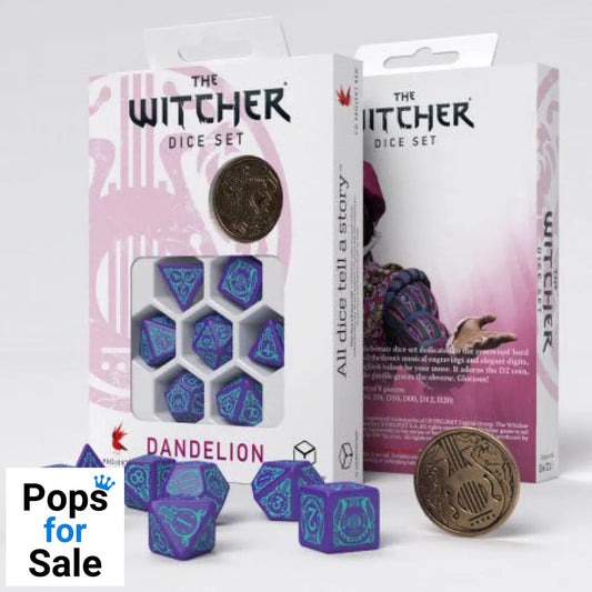 The Witcher Dice Set Dandelion Half a Century of Poetry (7)