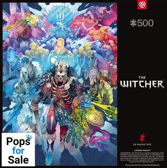 The Witcher Gaming Puzzle Monster Faction (500 pieces)